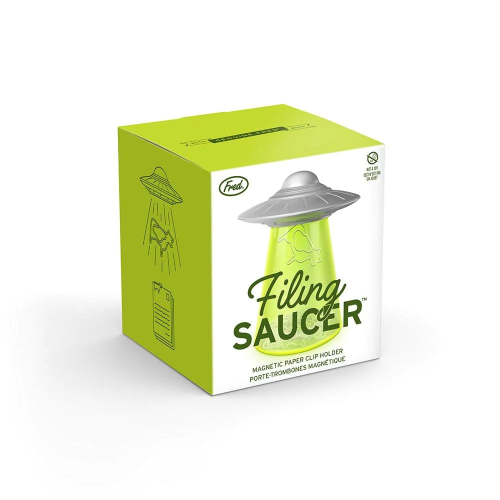 Fred Filing Saucer Cow Clips Holder
